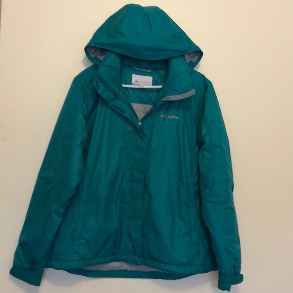 Columbia Jackets & Coats Columbia Green Womans Jacket Coat With